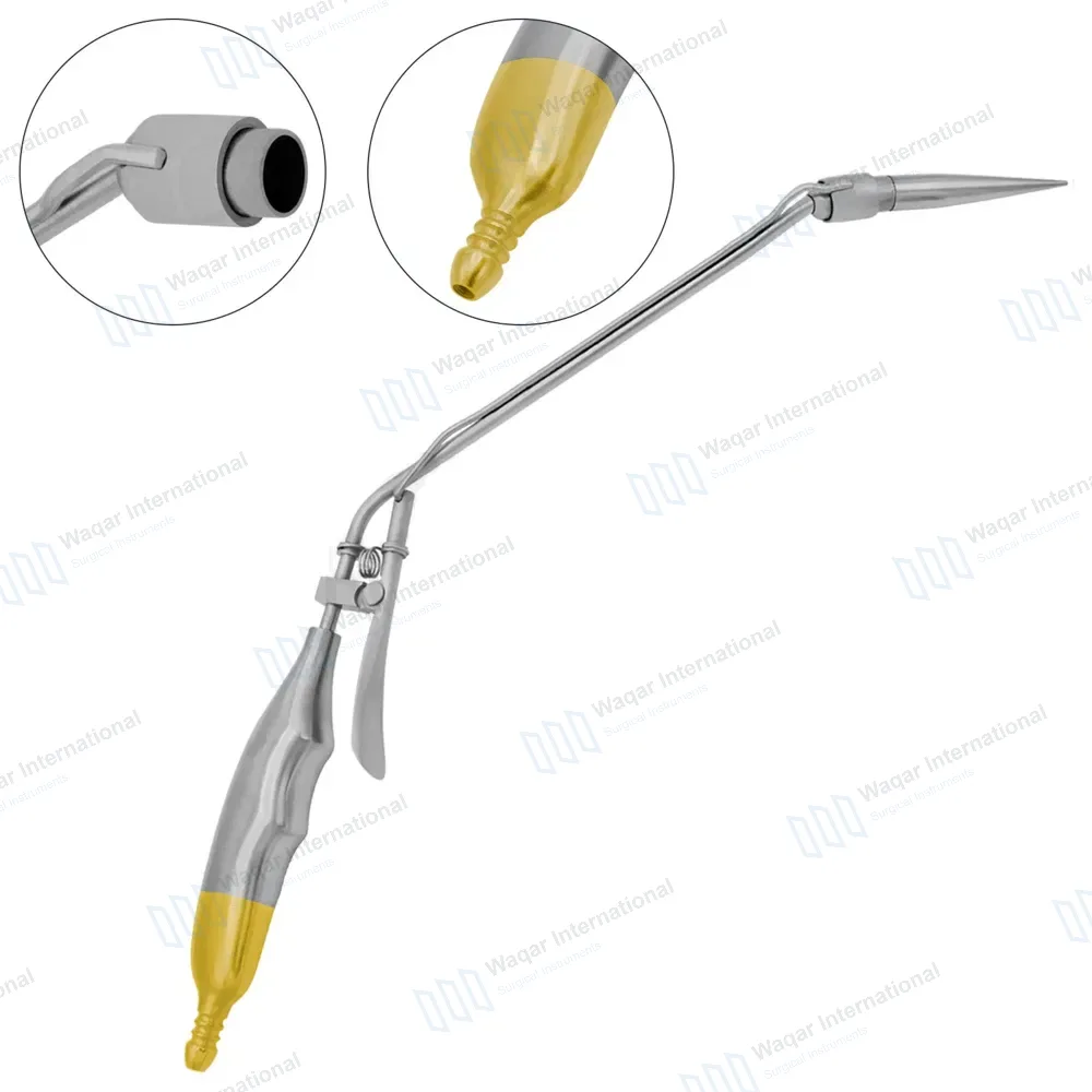 Hemorrhoid Suction Ligator Angled Down with 10mm Loading Cone
