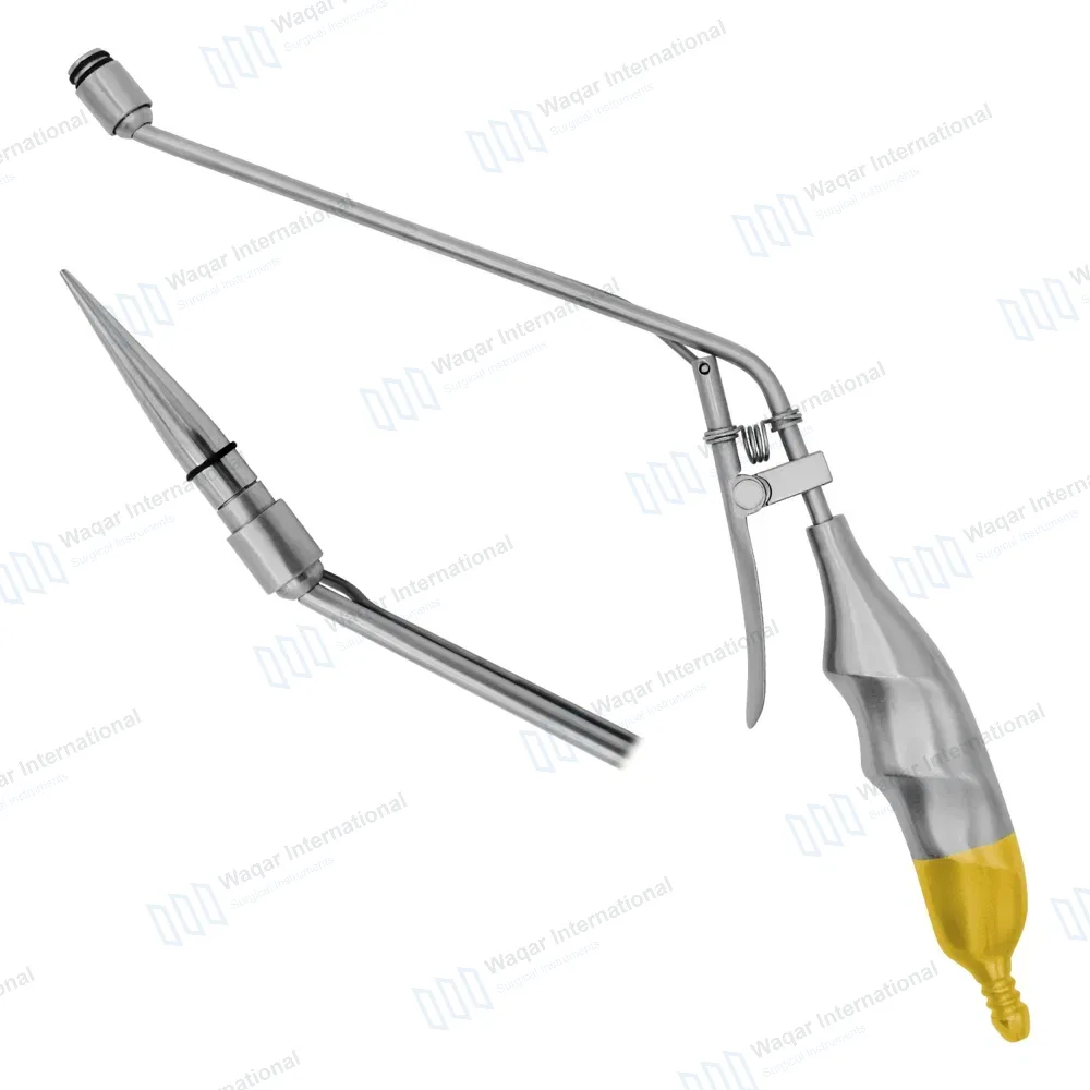 Hemorrhoid Suction Ligator Angled Up with 10mm Loading Cone