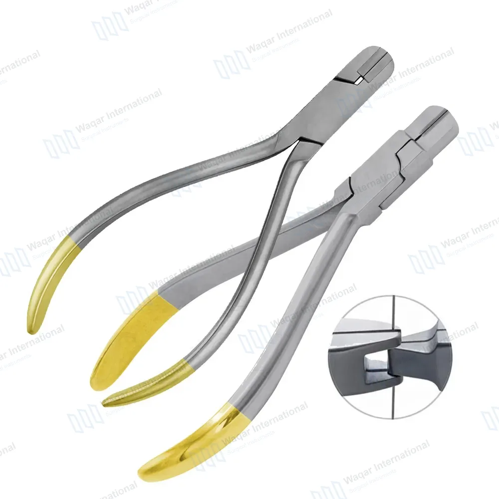 2 Pcs T/C Male & Female Torquing Pliers 5″ Orthodontic Instrument