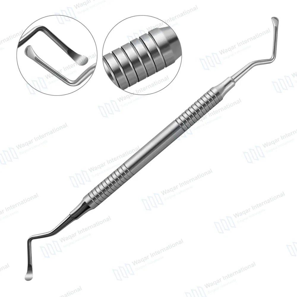 Lucas Curette #85 Double Ended 2.7mm Spoon Shaped Blades