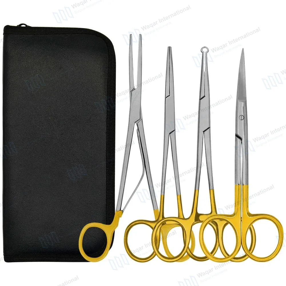 4 Pcs Sutureless Vasectomy Clip Applier Set