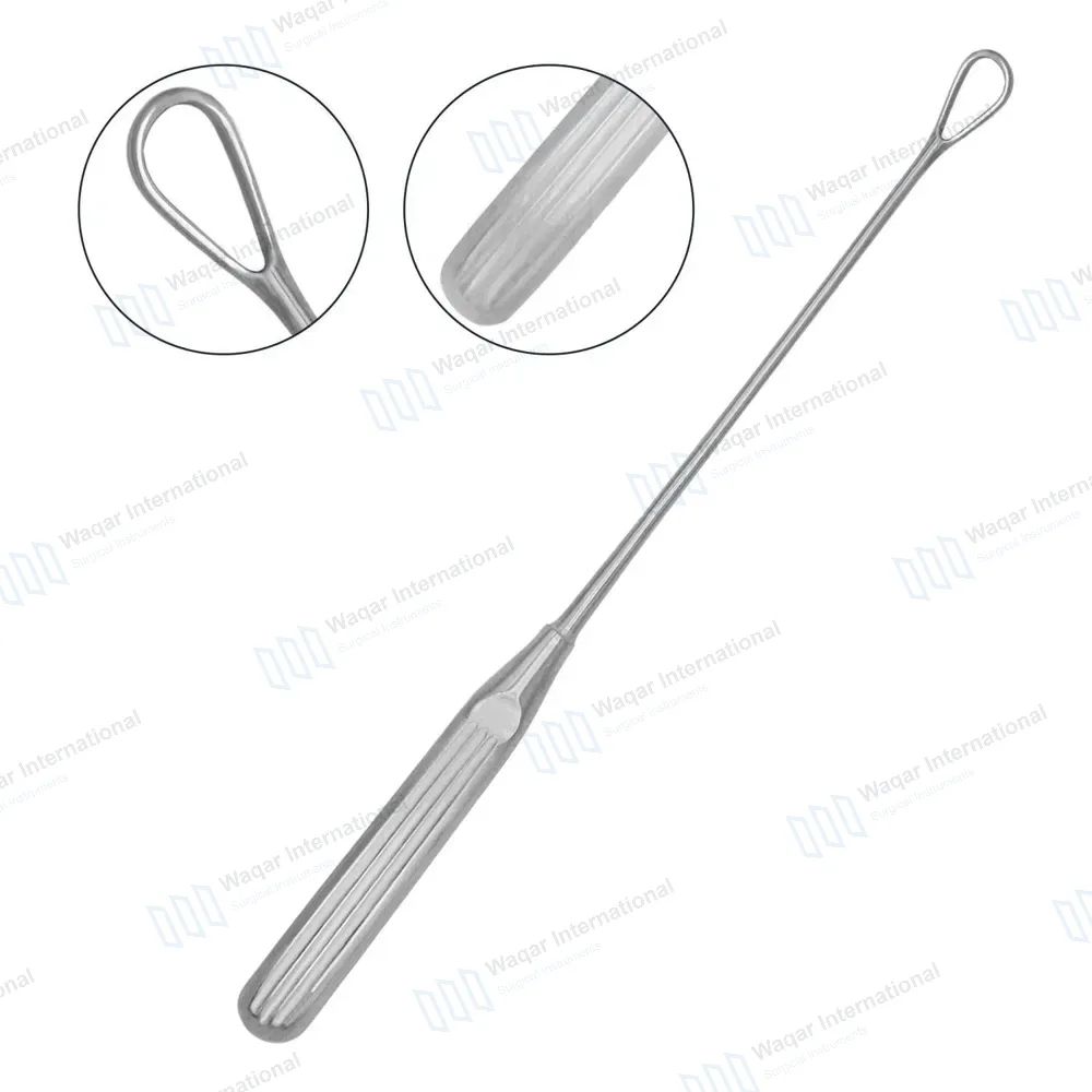 Thomas Uterine Curette 11″ (27.9cm) Blunt Blade Size #5