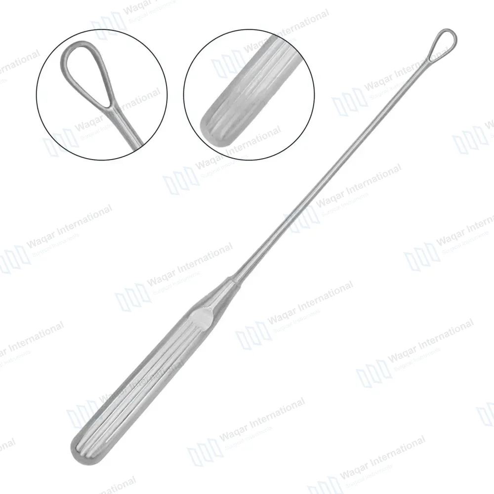 Thomas Uterine Curette 11″ (27.9cm) Blunt Blade Size #3