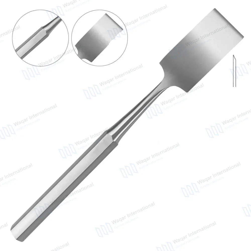 Hibbs Chisel 9″ (22.9cm) Straight 1 1/4″ (3.2cm) Wide Blade