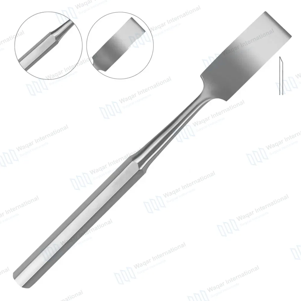 Hibbs Chisel 9″ (22.9cm) Straight 7/8″ (2.2cm) Wide Blade