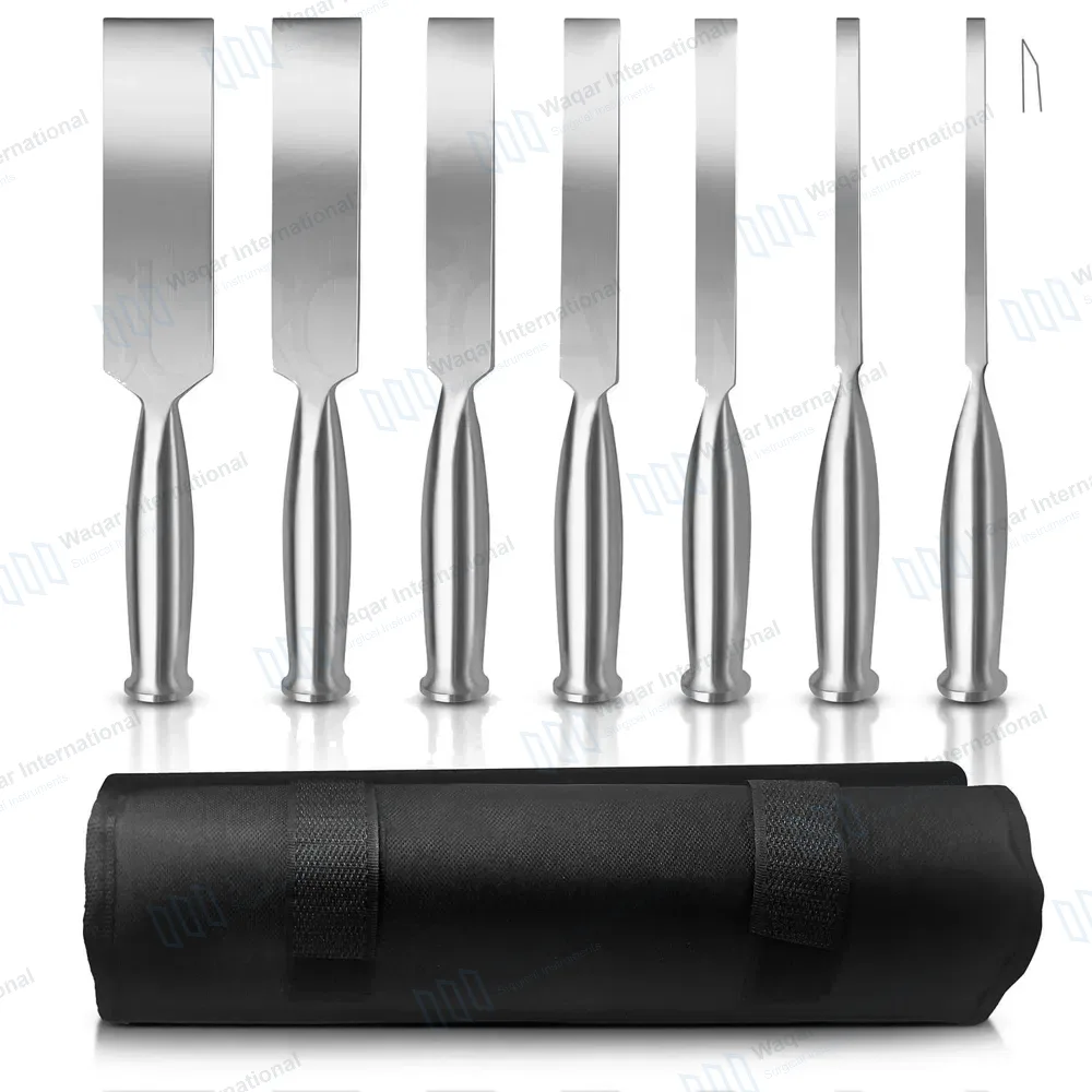 7 Pcs Smith Peterson Chisel Set 8″ Straight 0.64cm-3.2cm Blades