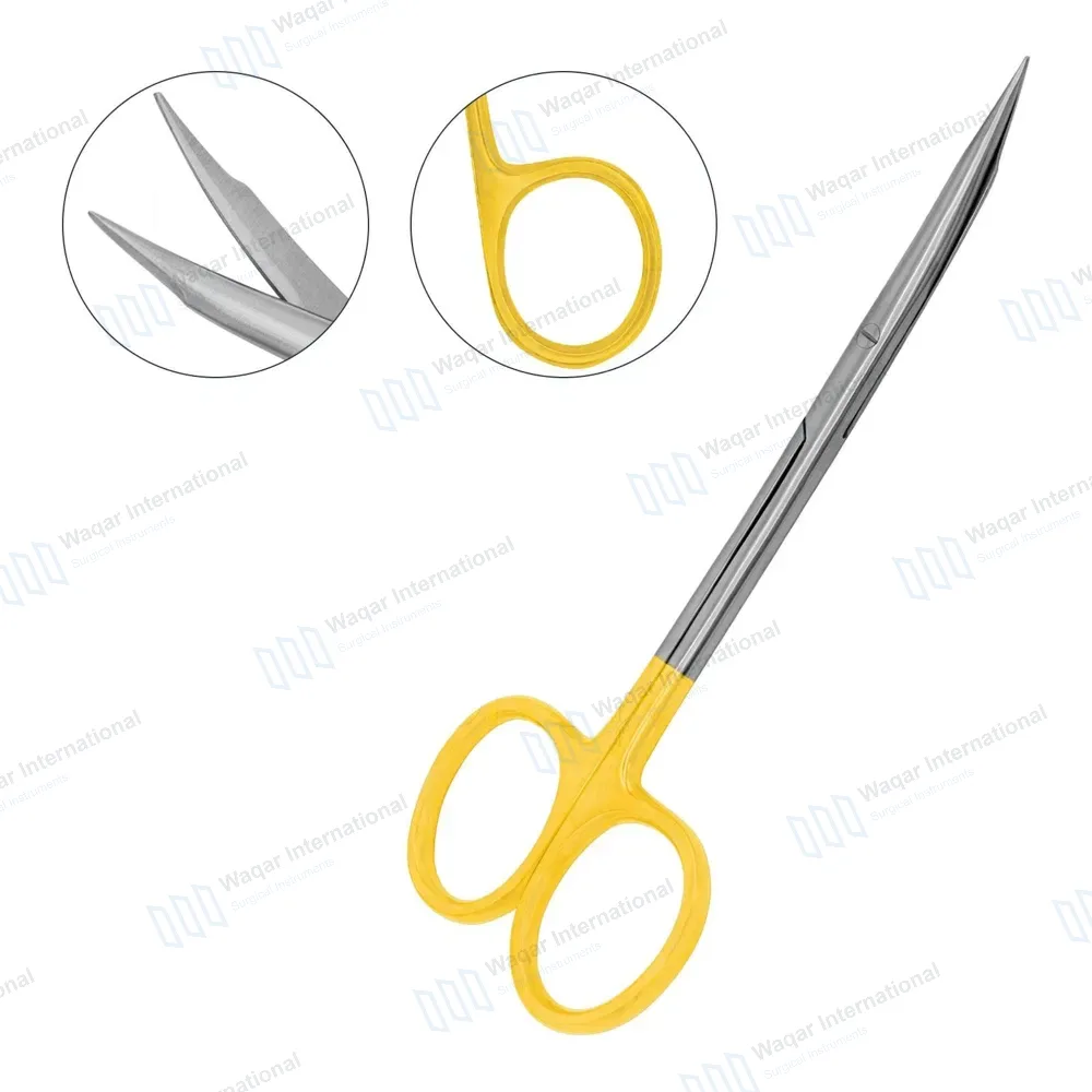 T/C Stevens Tenotomy Scissor 4.5″ Curved Sharp Tips