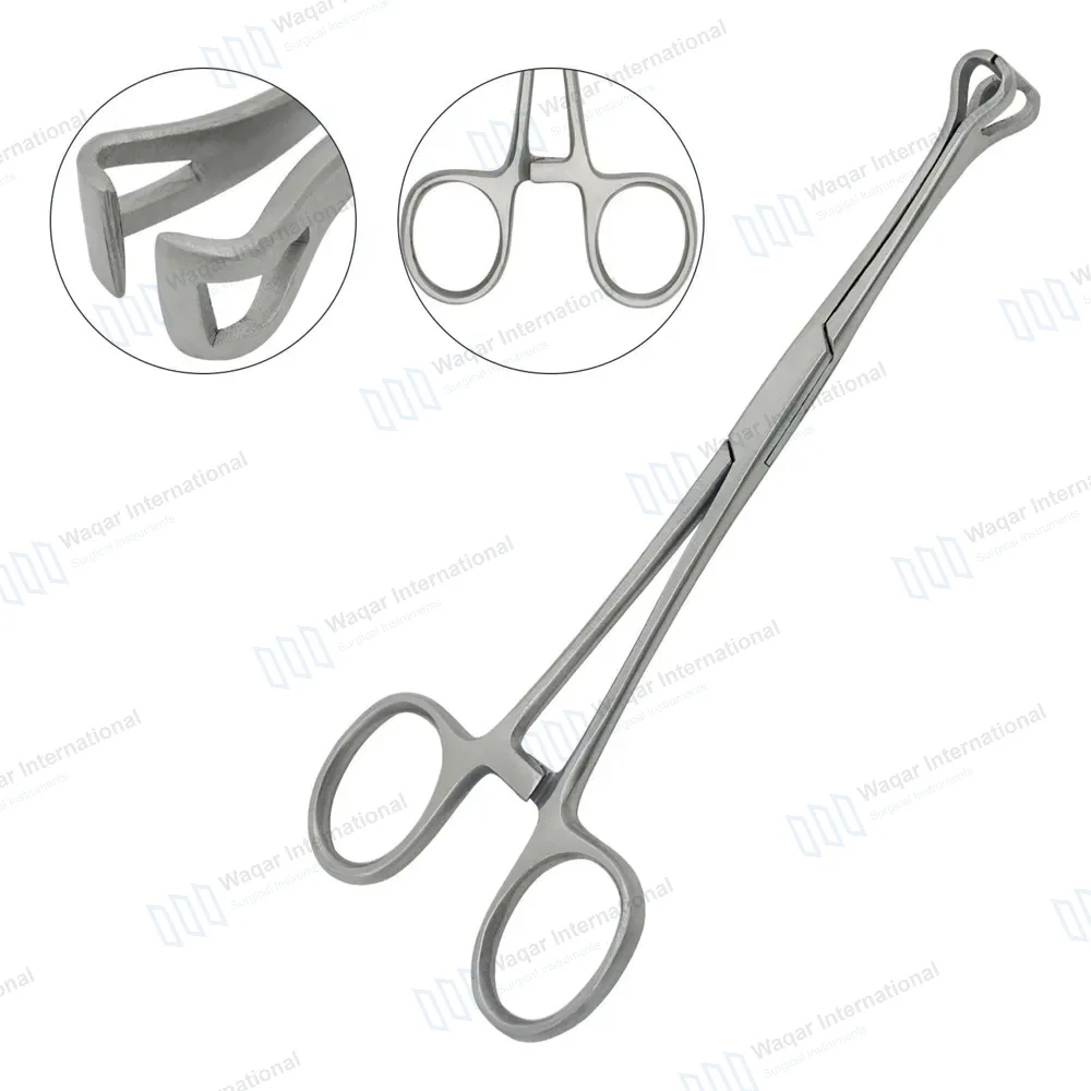 Babcock Intestinal Forceps 6.25″ with 9mm Jaws