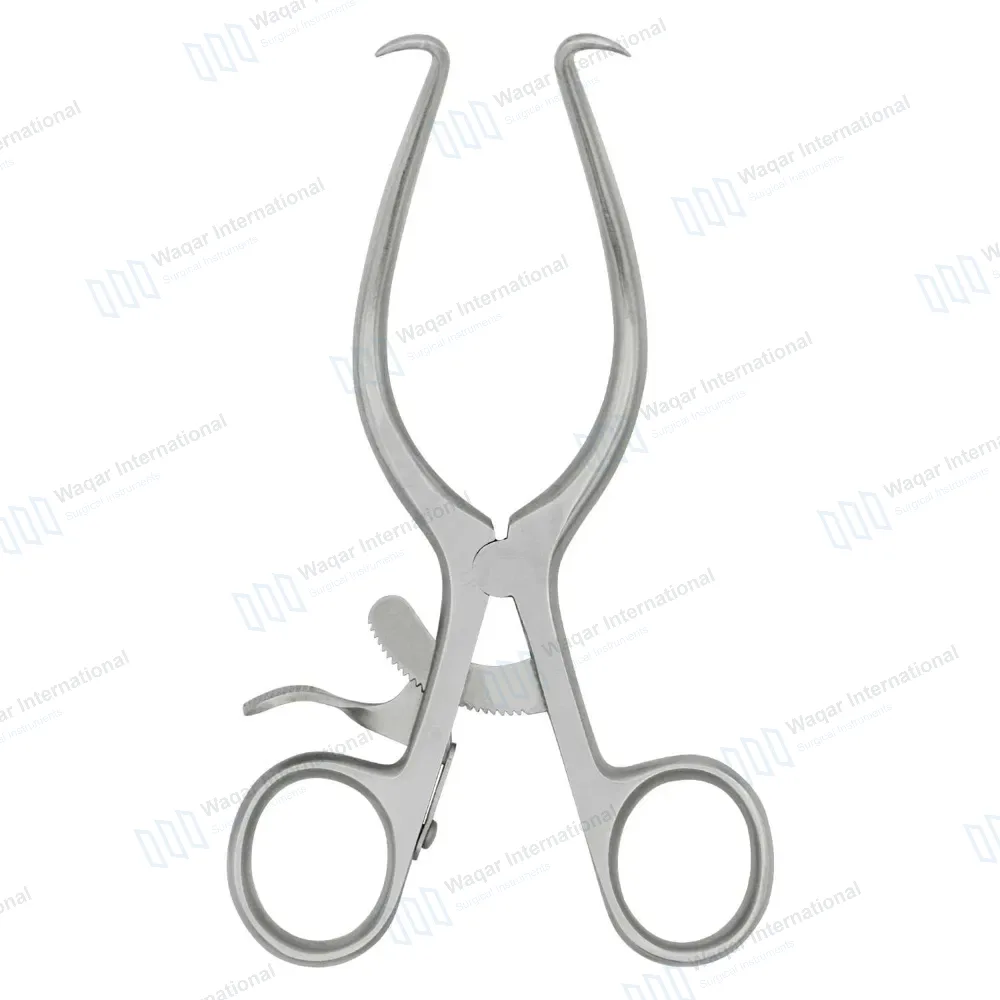 Gelpi Retractor 5.5″ Sharp Tips with Grip Lock
