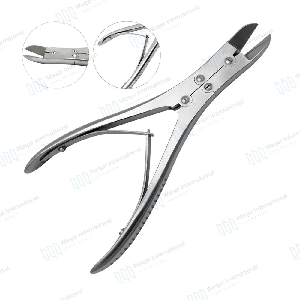 Ruskin Liston Bone Cutting Forceps 7.5″ Angled Double Action