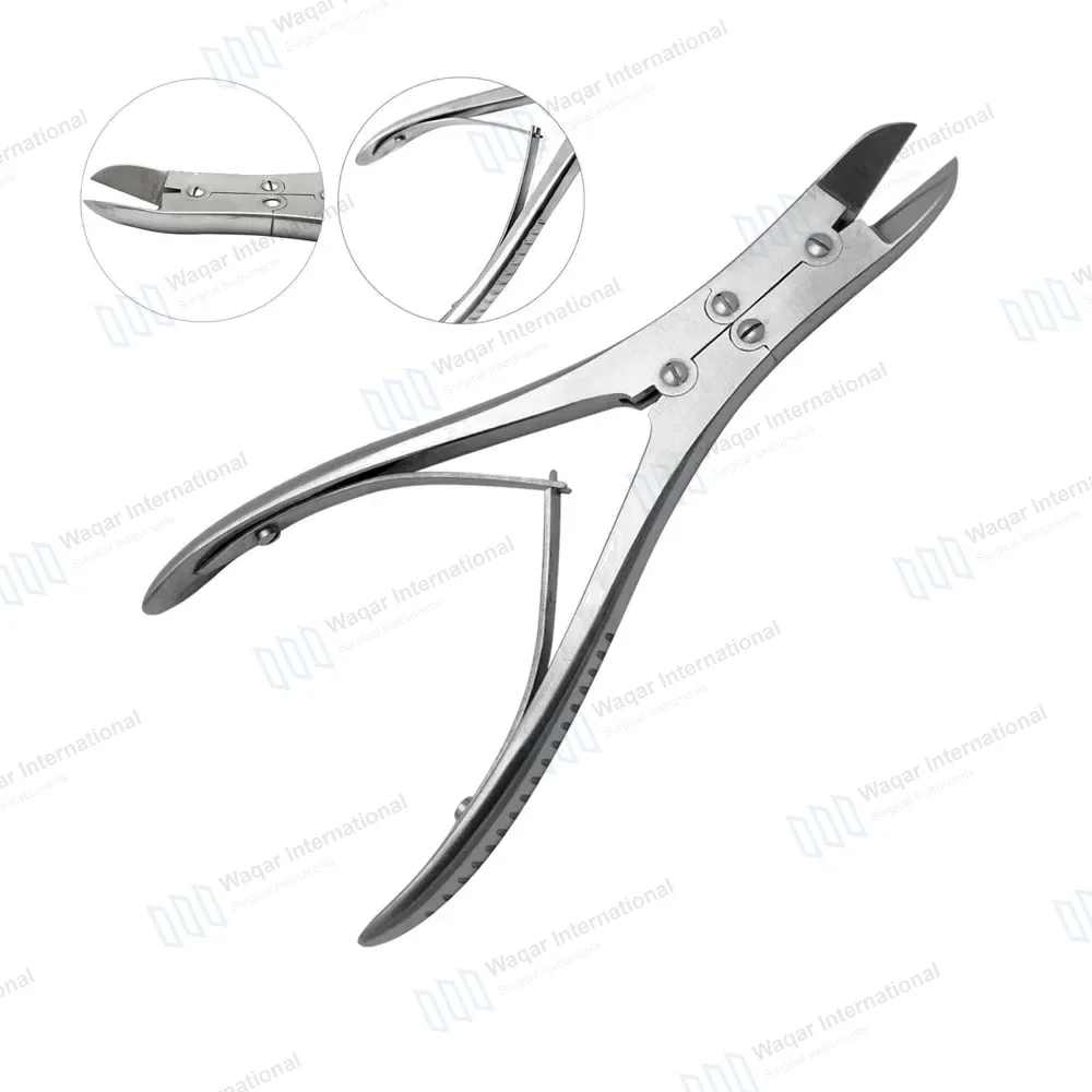 Ruskin Liston Bone Cutting Forceps 6″ Angled Double Action