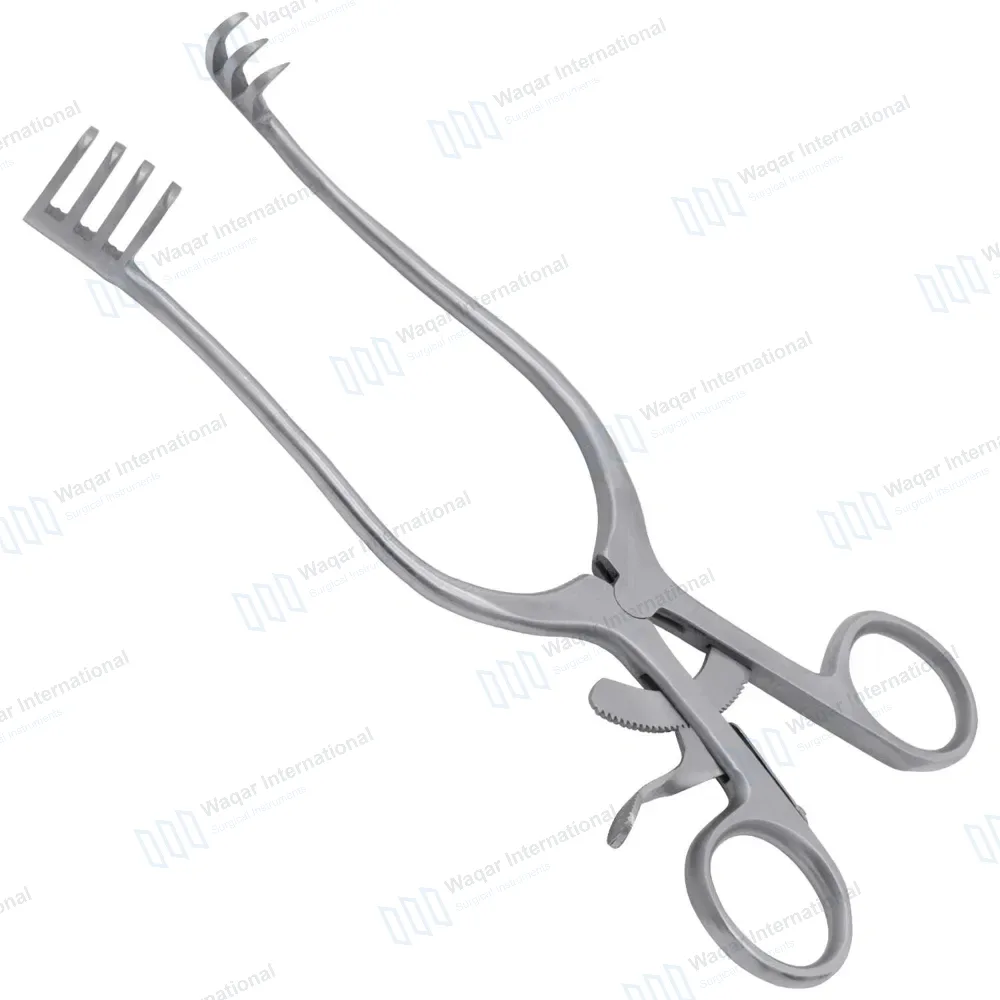 Weitlaner Retractor 3X4 Prong Sharp 9.5″