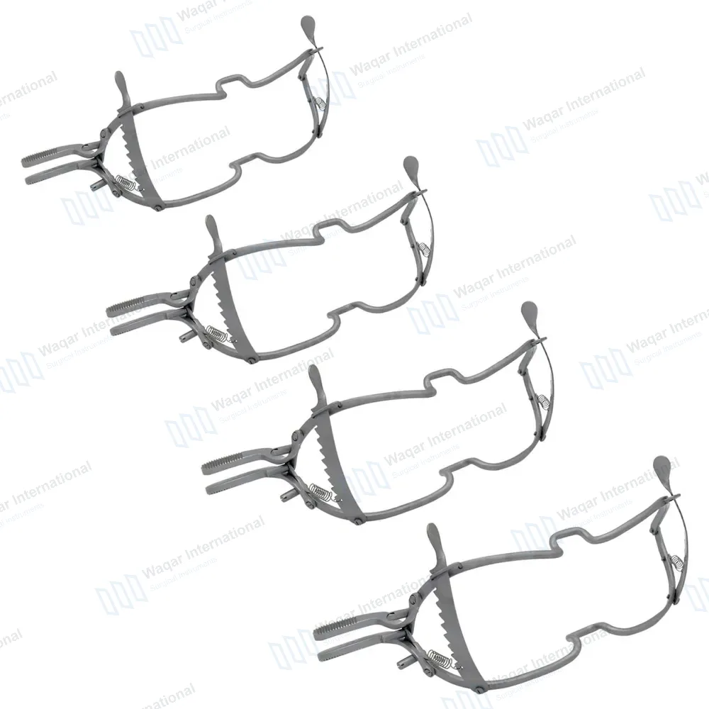 4 Pcs Whitehead Mouth Gag Set 9cm, 11cm, 13cm & 15cm