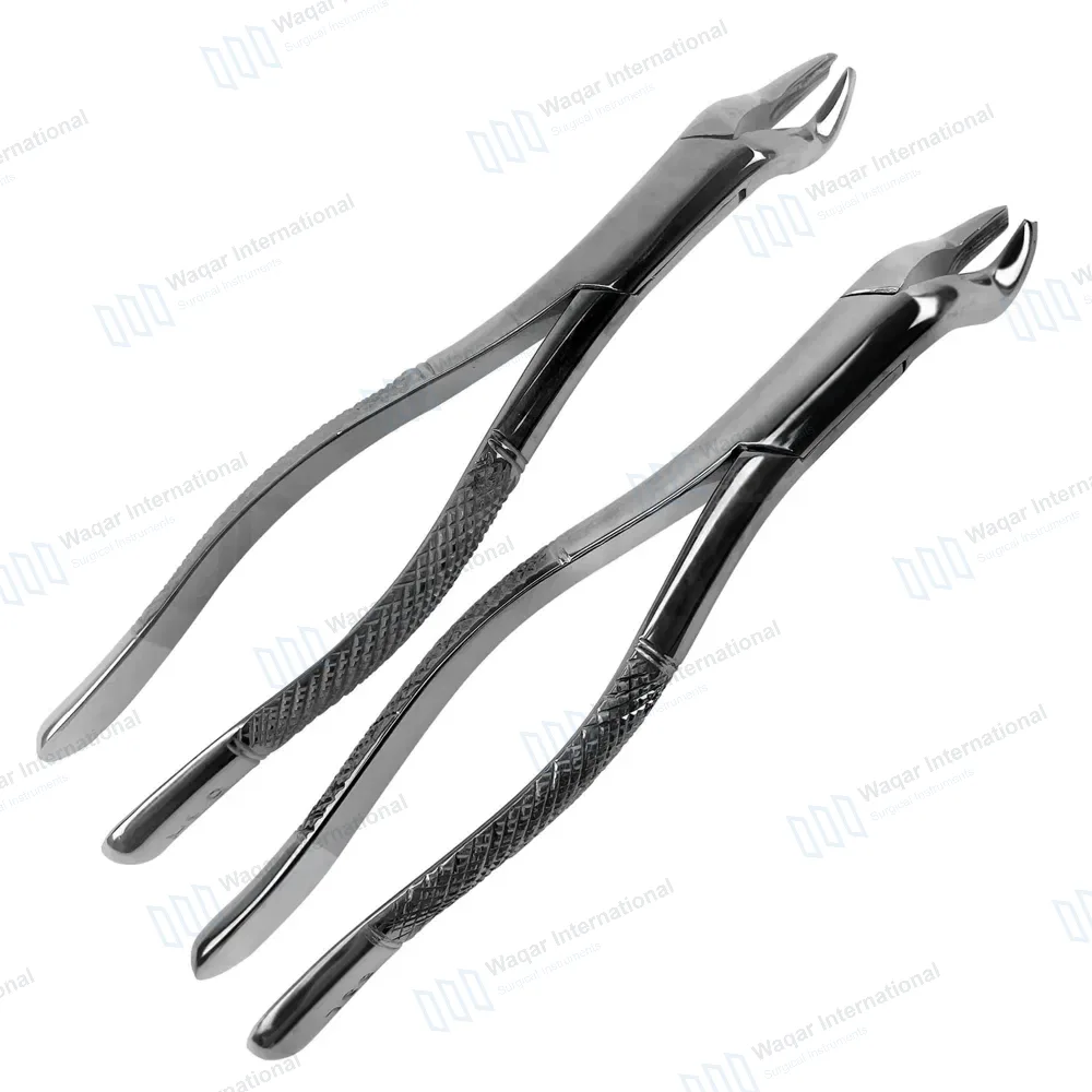2 Extracting Forceps Set #53L & #53R Upper Left & Right Molars