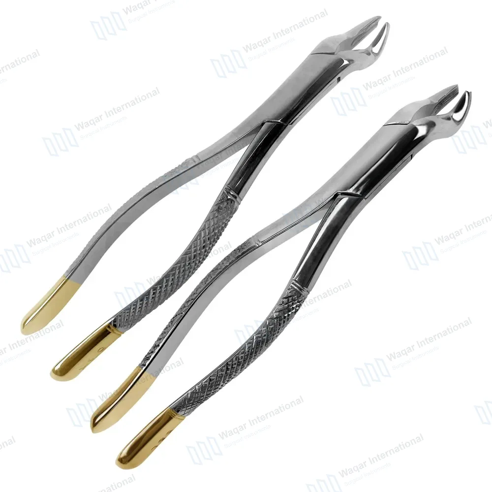 2 T/C Extracting Forceps Set #53L & #53R Upper Left & Right Molars