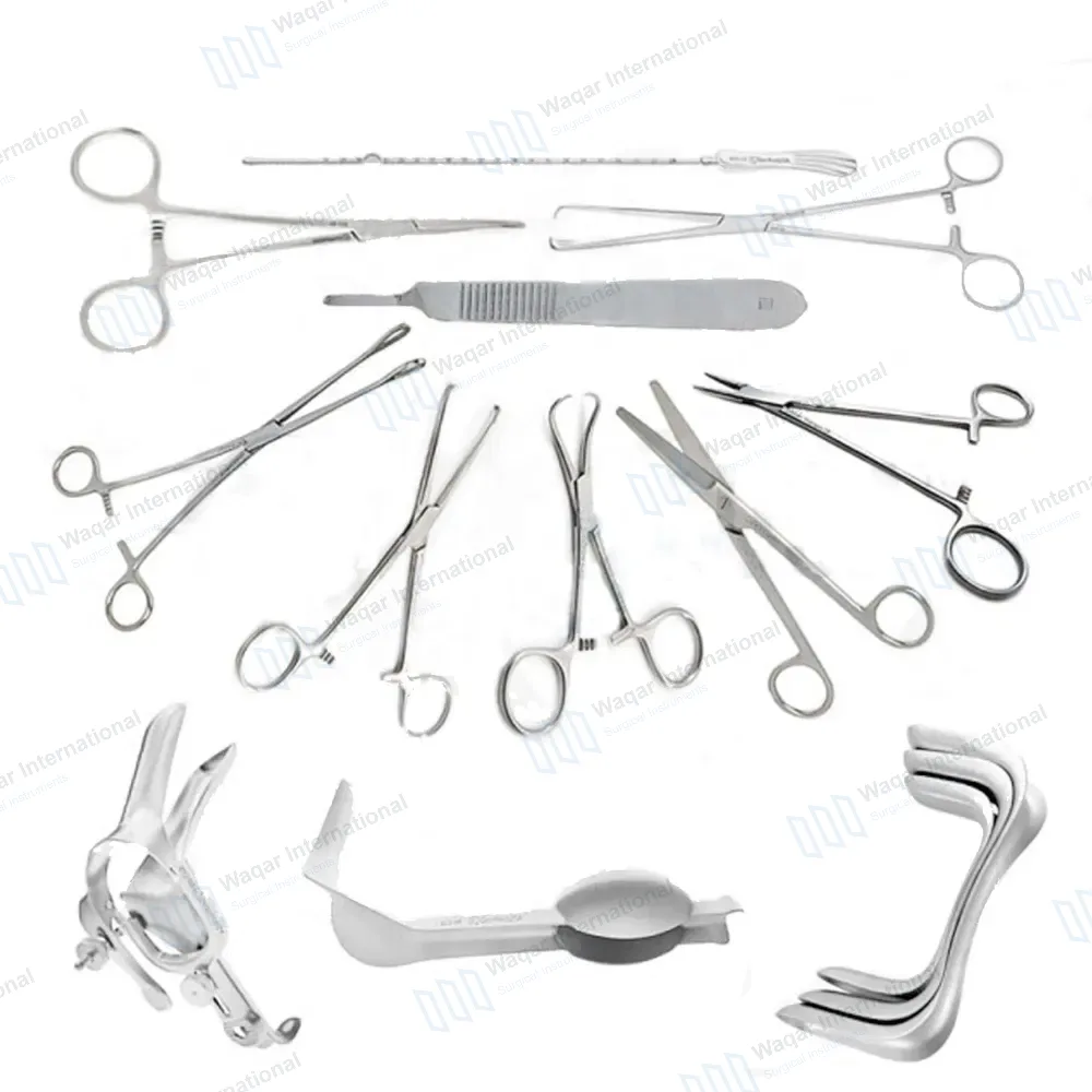 30 Pcs Laparoscopy Gynecology Instrument Set