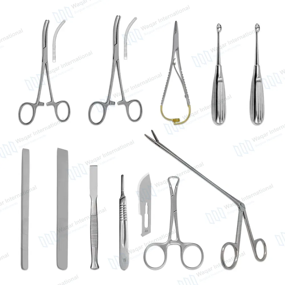 11 Pcs Equine Paranasal Sinus Instruments Set