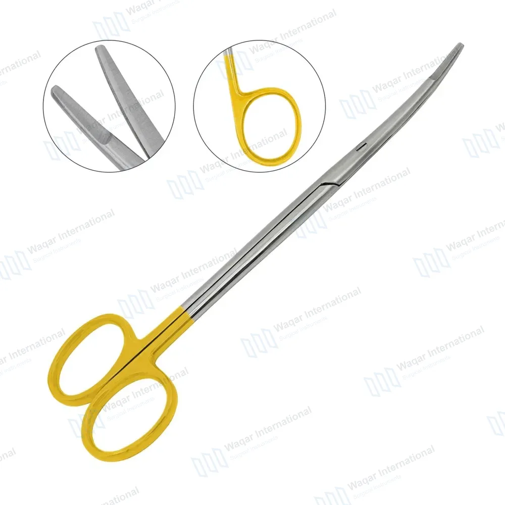 T/C Ragnell Kilner Dissecting Scissor 7″ Flat Curved Blade