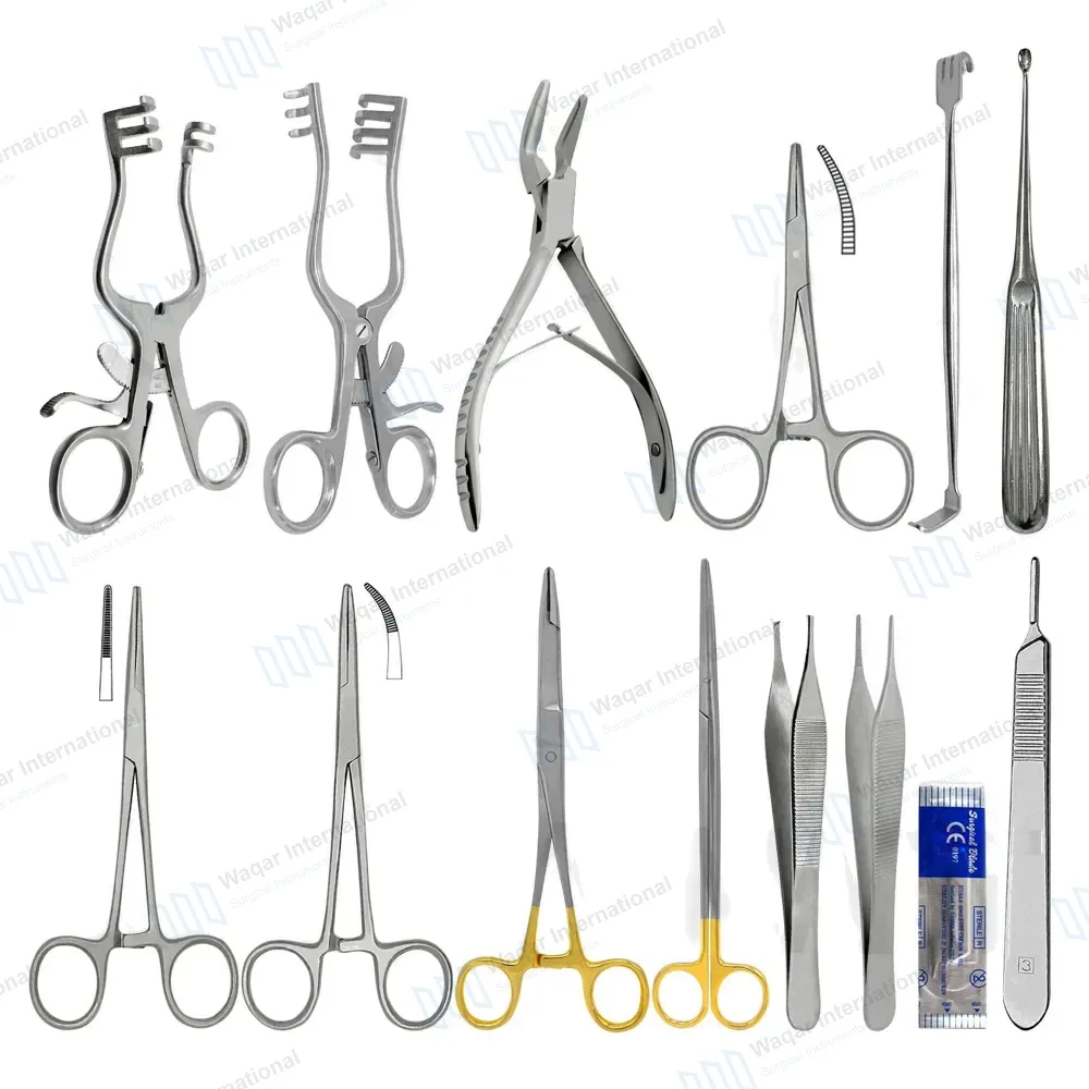 13 Pcs Animal Ear Surgery Instruments Kit