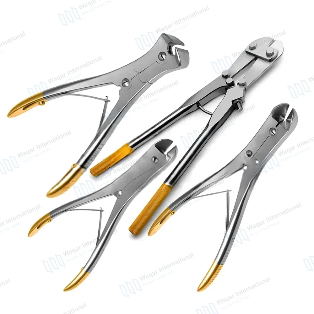 4 Pcs T/C Pin & Wire Cutter Set Orthopedic Surgical Instrument