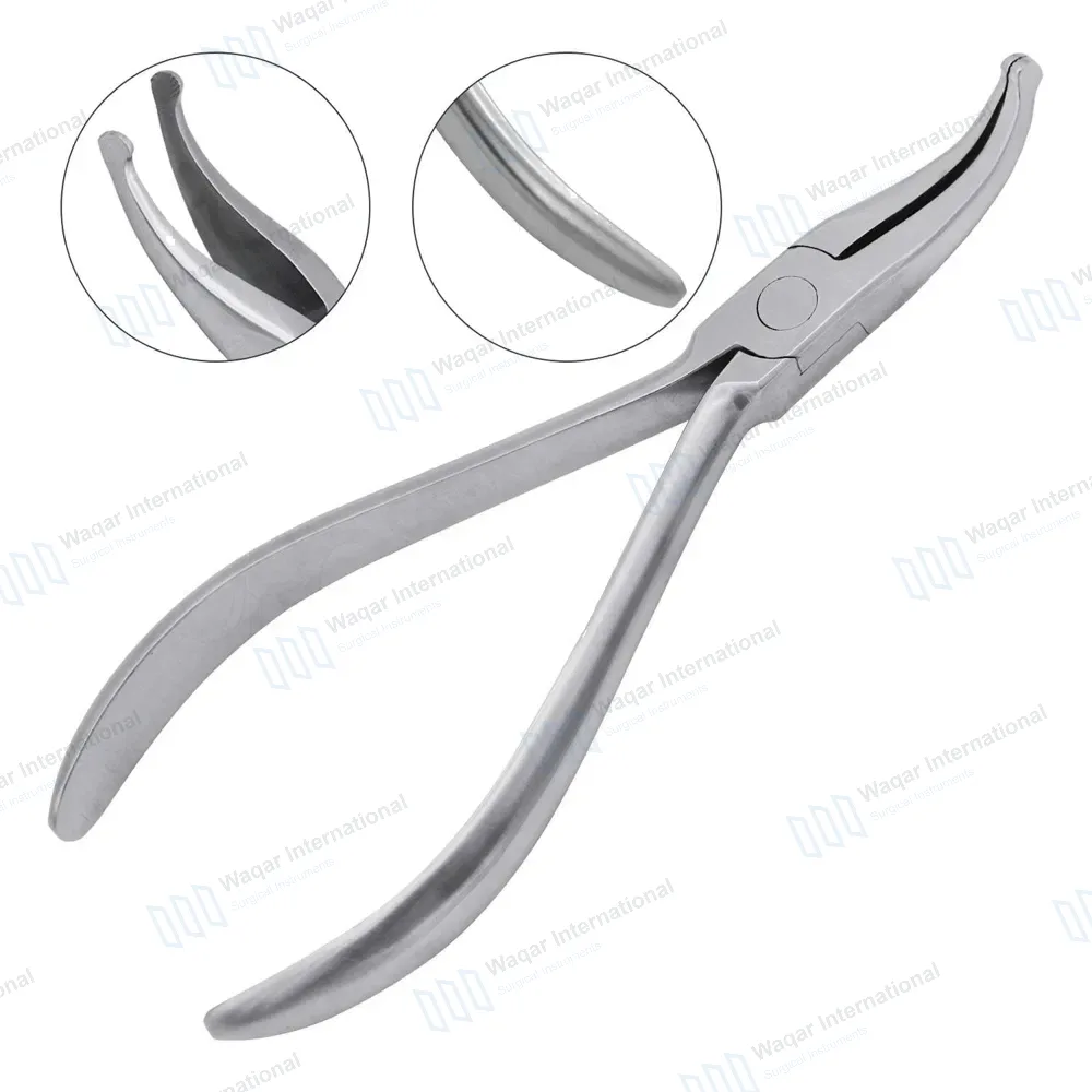 How Crown Pliers 5.5″ Curved Serrated Tips