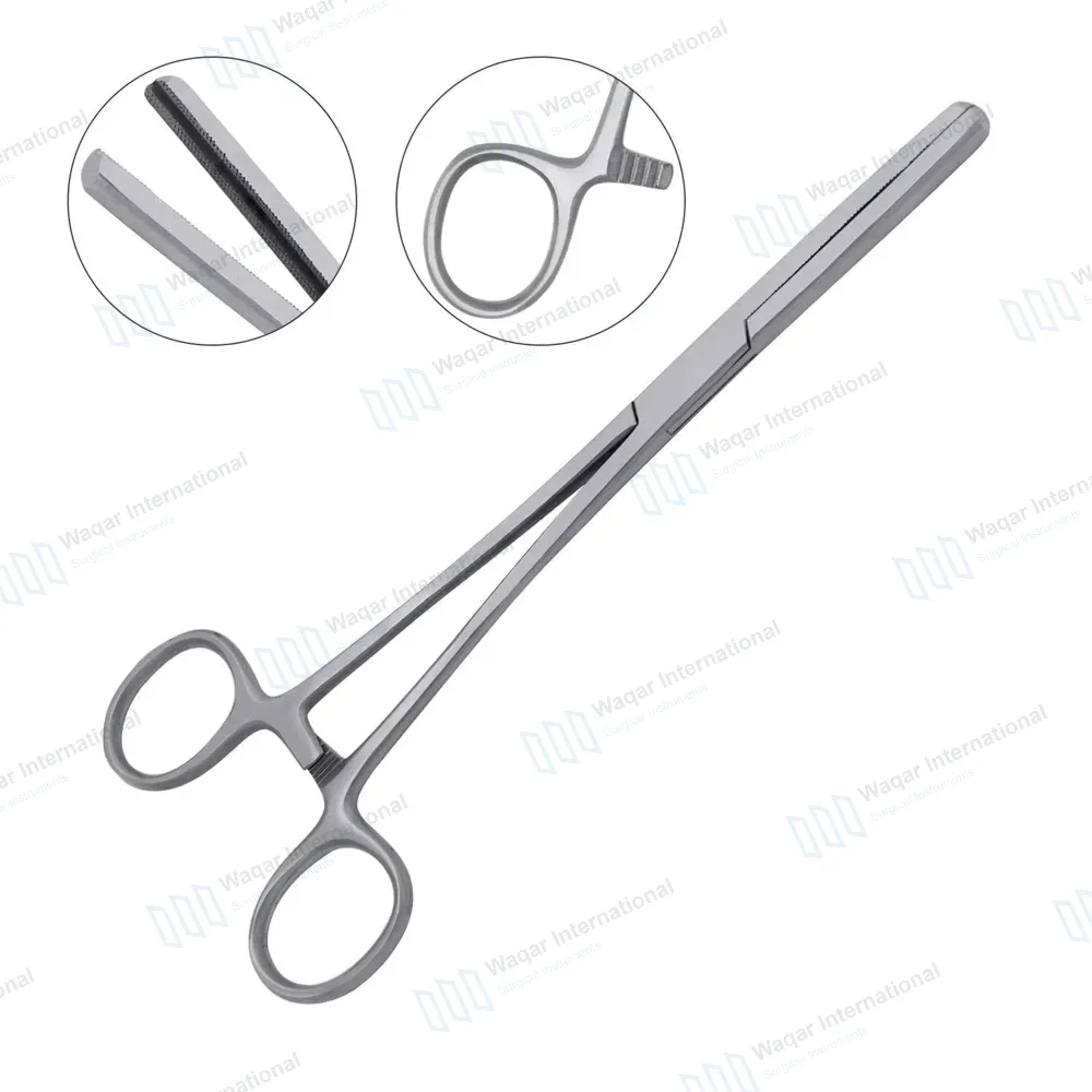 Ferguson Angiotribe Forceps 6.5″ Straight Serrated Jaws