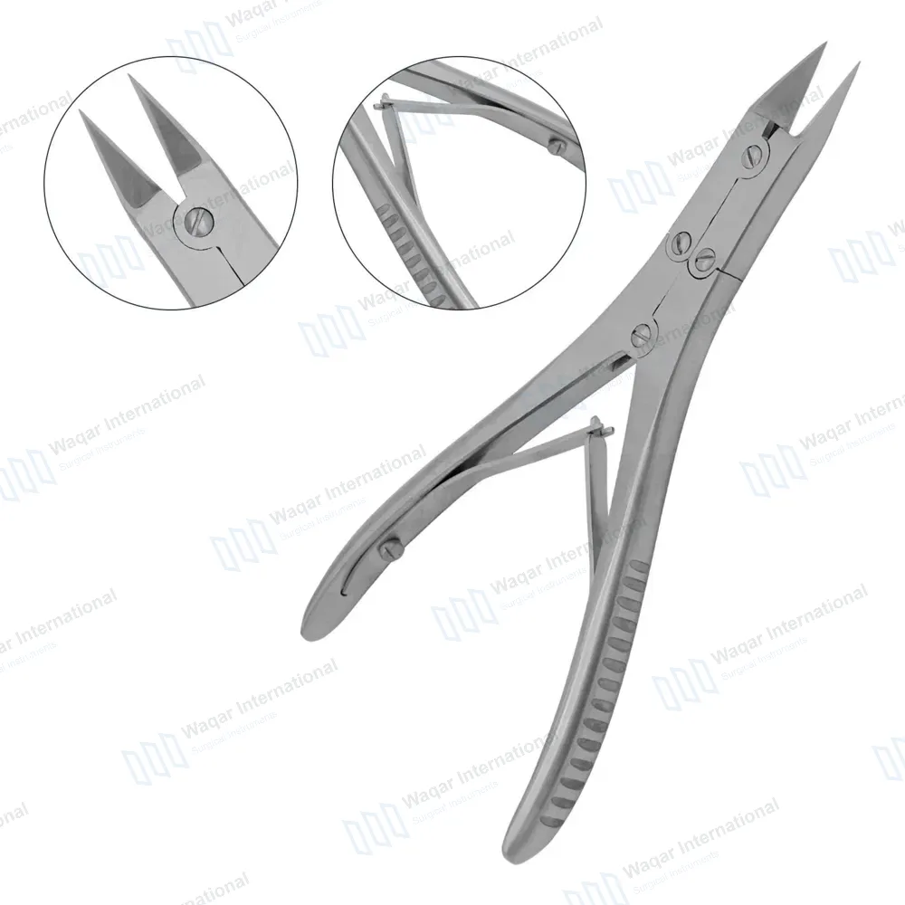 Ruskin Kleinkert Kutz Bone Splitting Forceps 6″ Straight – Double Action