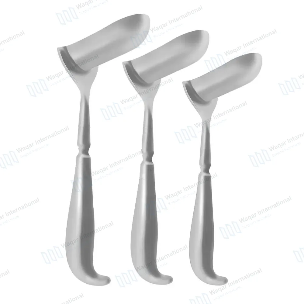 3 Pcs Hill-Ferguson Rectal Retractor Set Small, Medium & Large