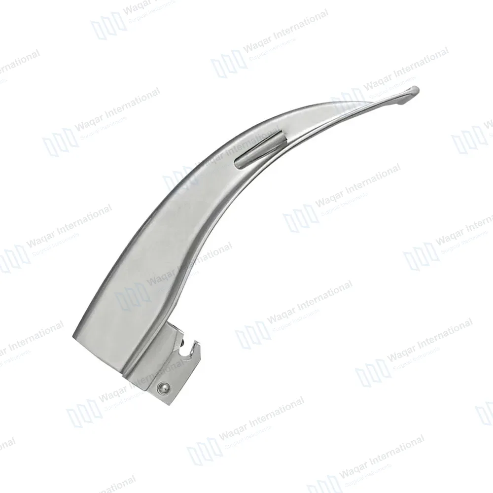 Macintosh Fiber Optic Laryngoscope Blade #3 Anesthesia Intubation