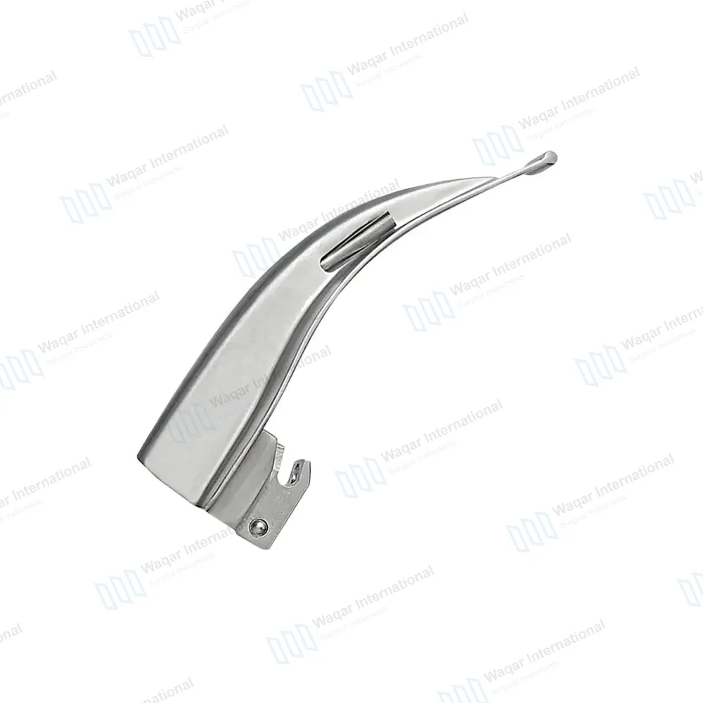 Macintosh Fiber Optic Laryngoscope Blade #2 Anesthesia Intubation