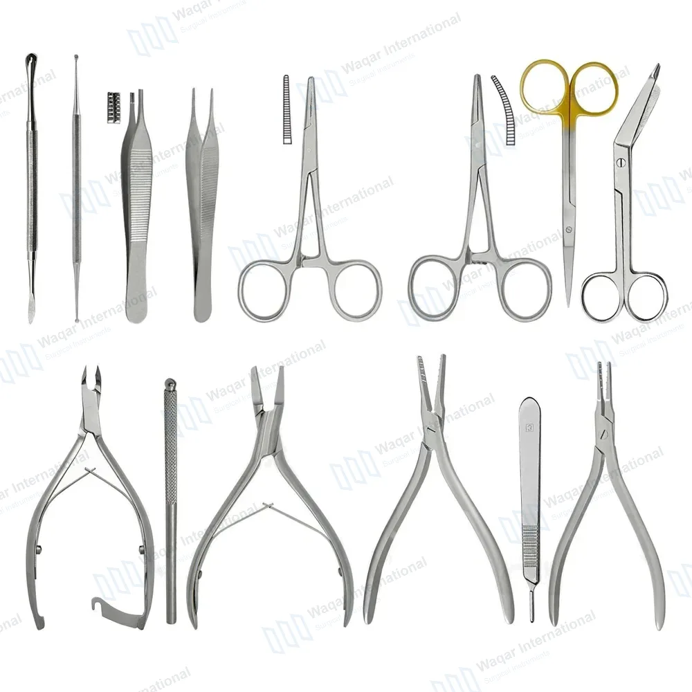 14 Pcs Ingrown Toenail Removal Surgery Set