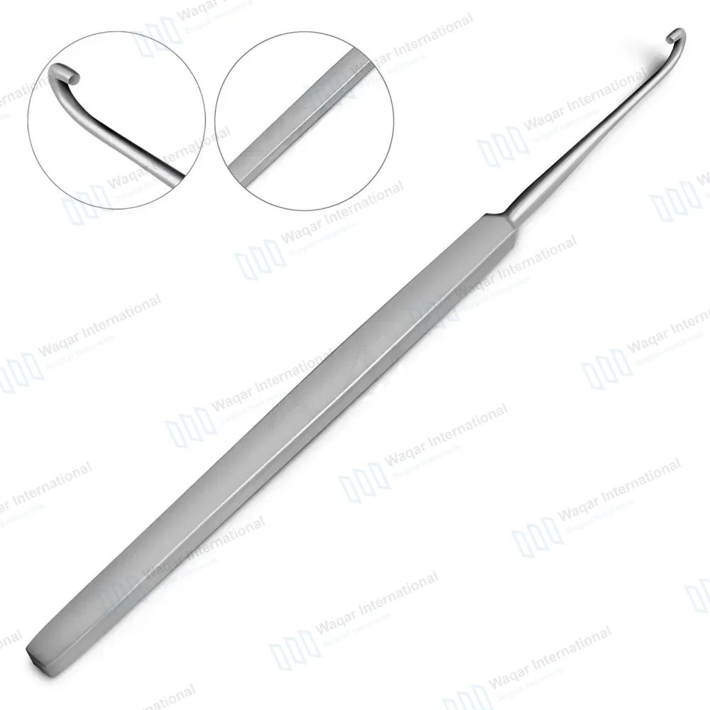 Graham Nerve Hook Blunt 6mm Deep 6.5″ Neurosurgical Instruments