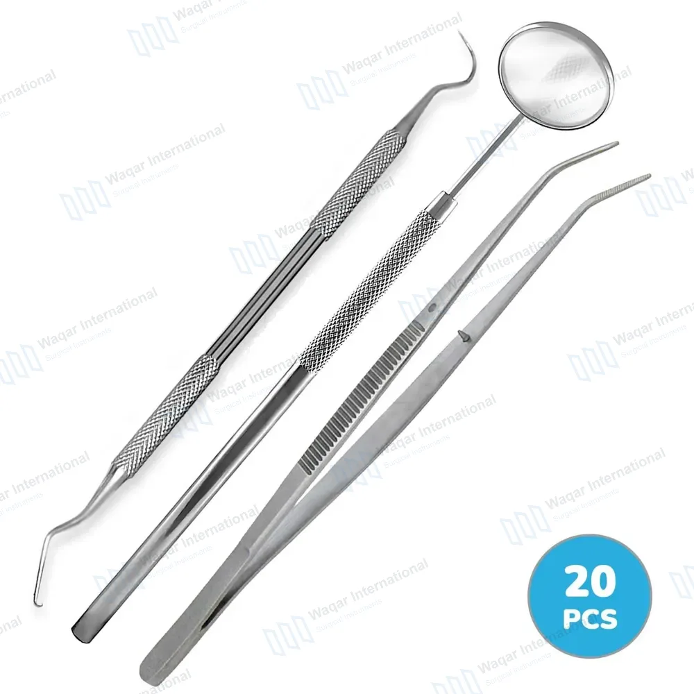 20 Pcs Basic Dental Examination Kit