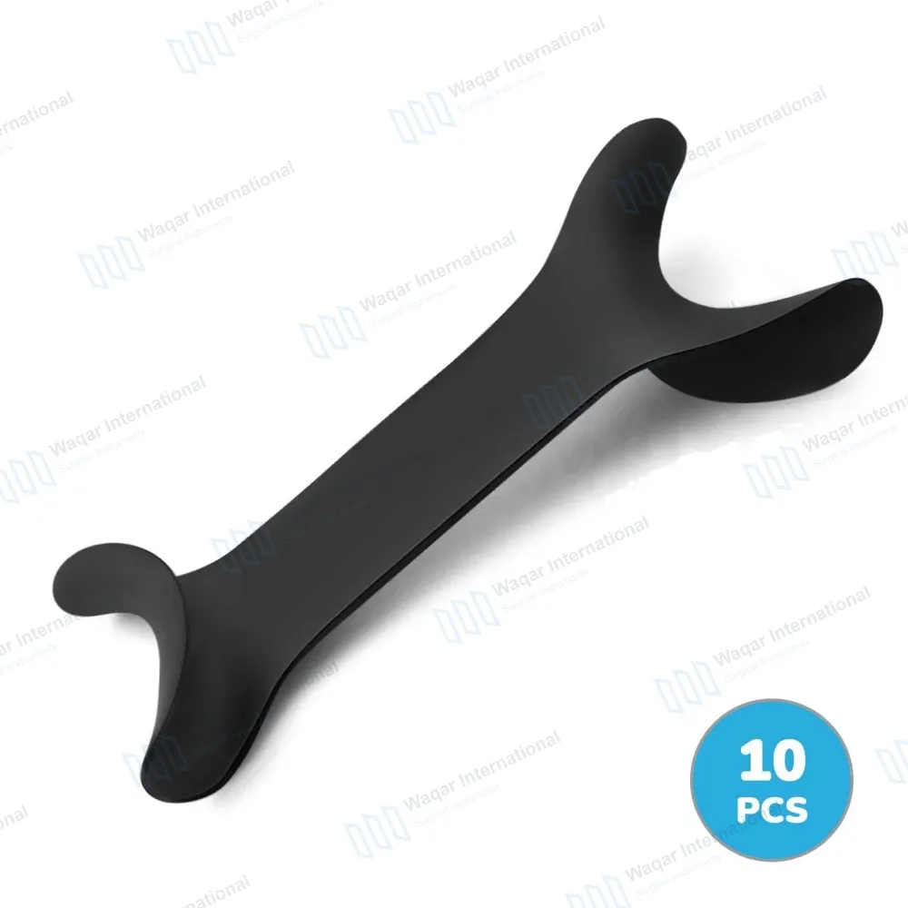 10 Pcs Double Ended Cheek Retractors Set 4.5″ Black Coated