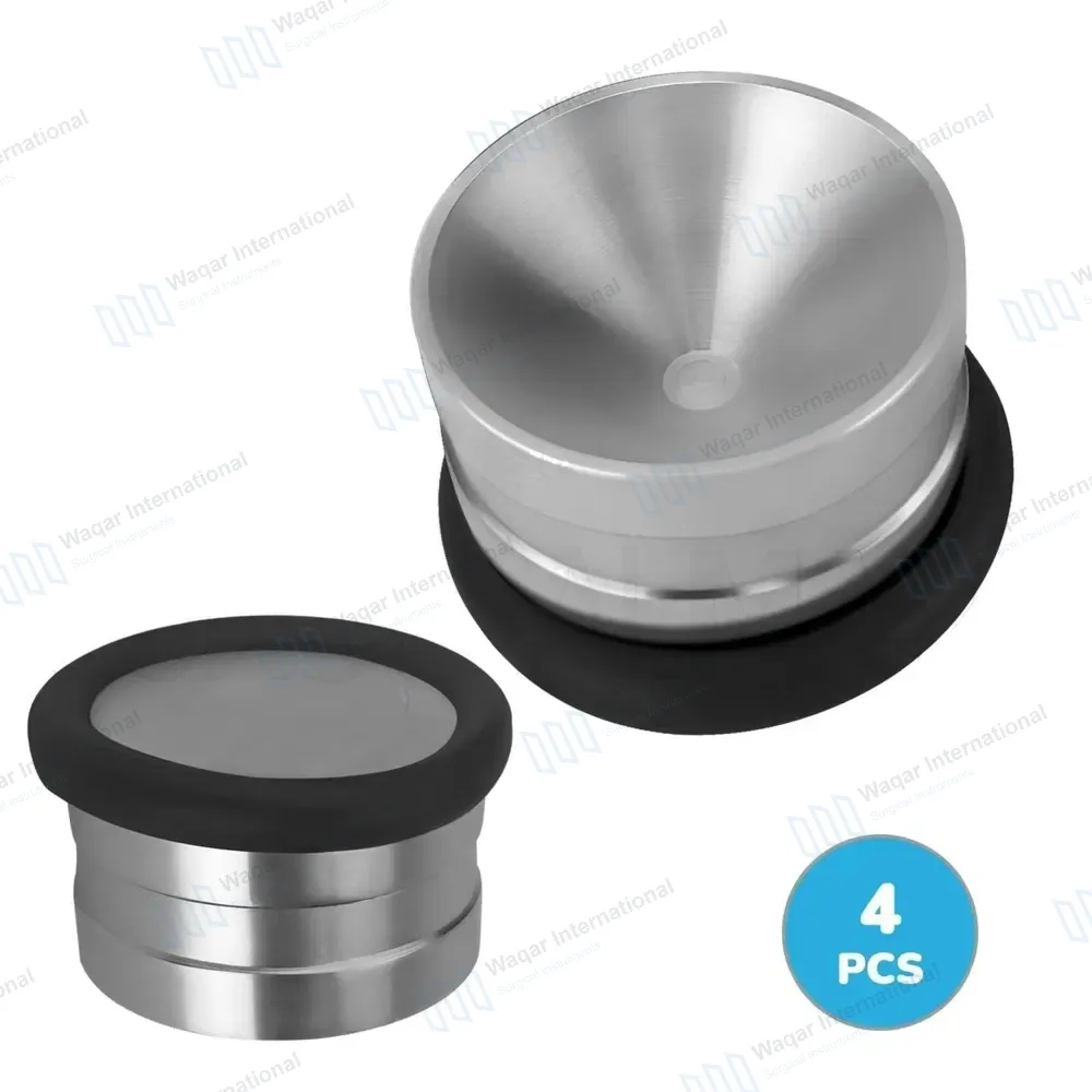 4 Pcs Dental Amalgam Well Non-Slip Restorative Carrier