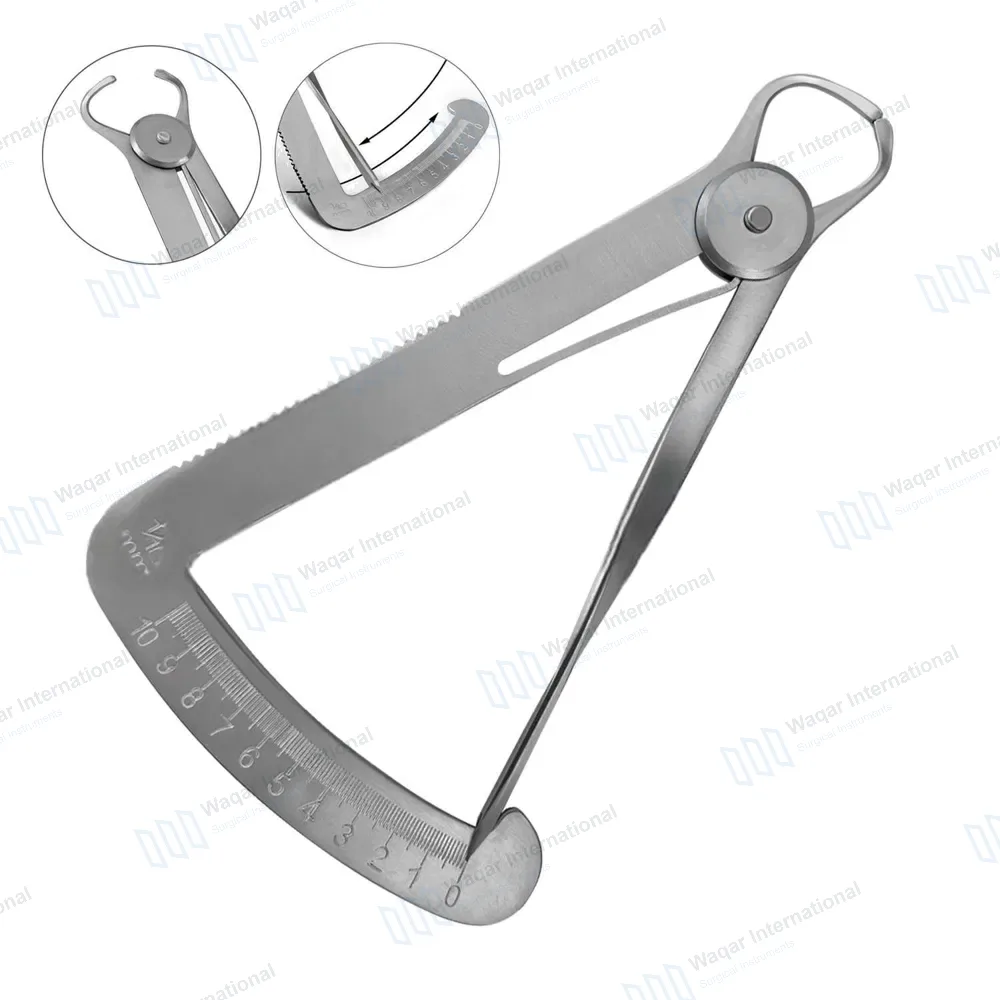 Crown Gauge Iwanson Spring Caliper 4″ for Wax Improved Model