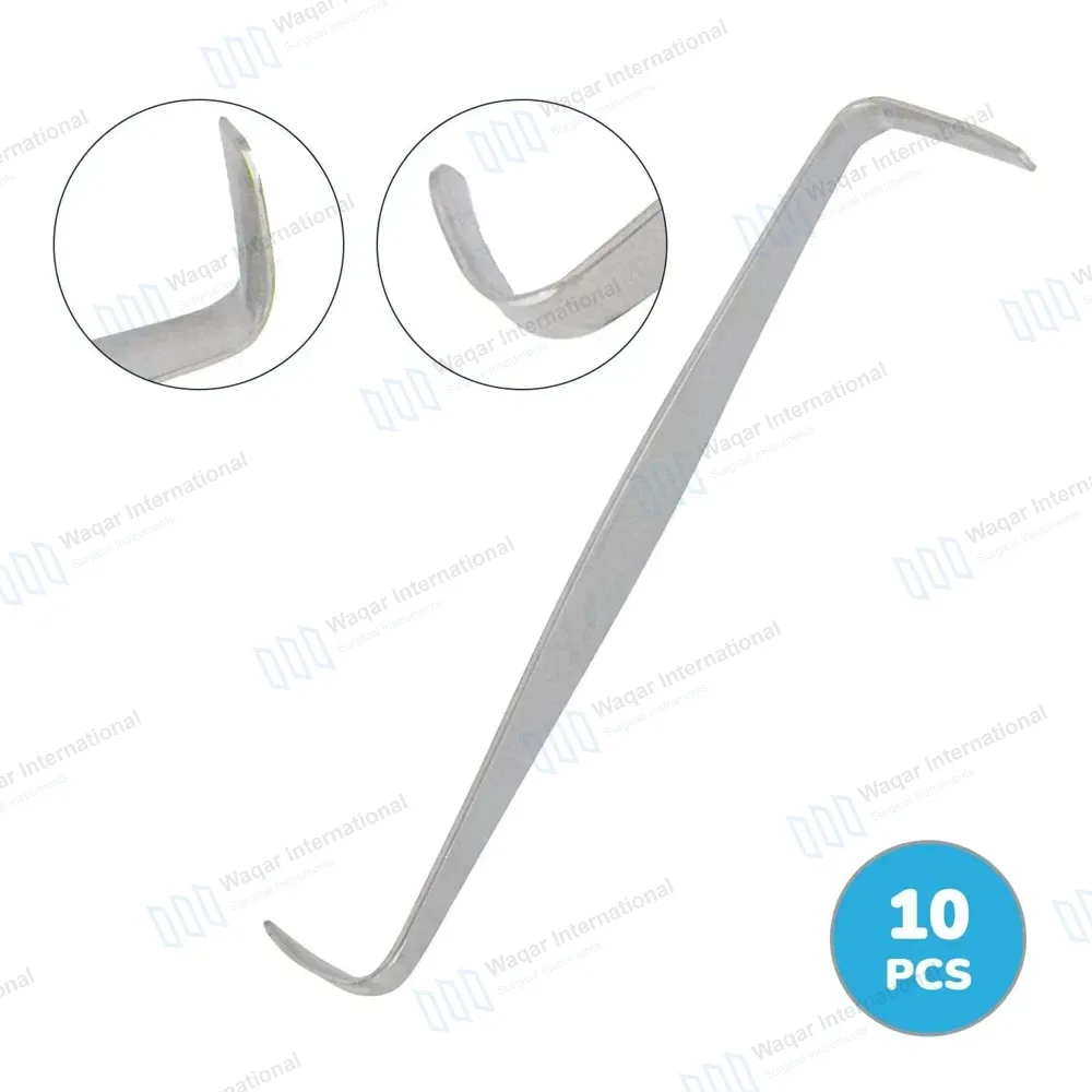 10 Pcs Crile Thyroid Retractor Set 4.5″ Double Ended
