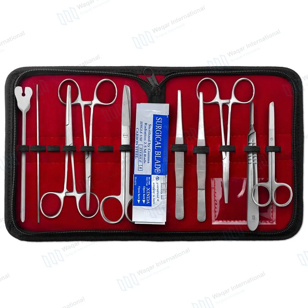 22 Pcs Minor Surgery Set with Carrying Case