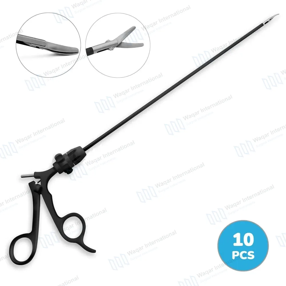 10 Pcs Metzenbaum Laparoscopic Scissors Set 5x330mm