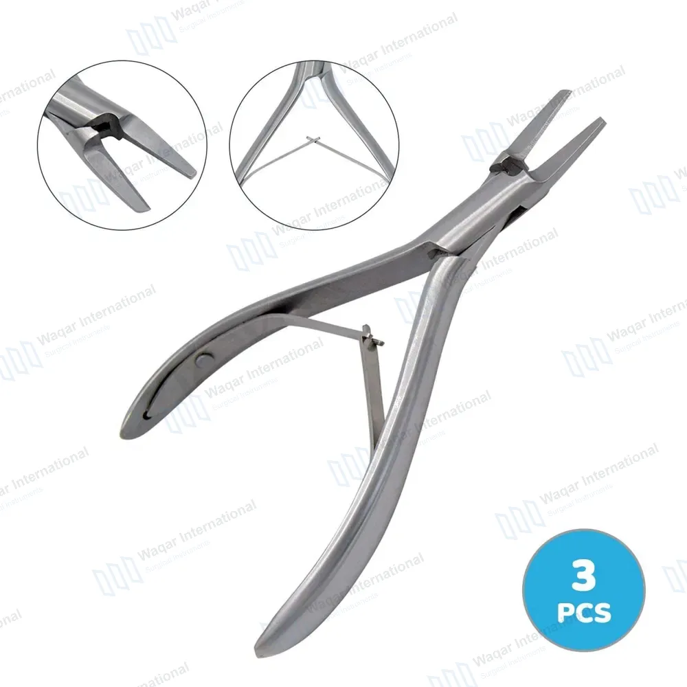 3 English Anvil Pattern Nail Splitter 5″ Dermatology Podiatry Surgical