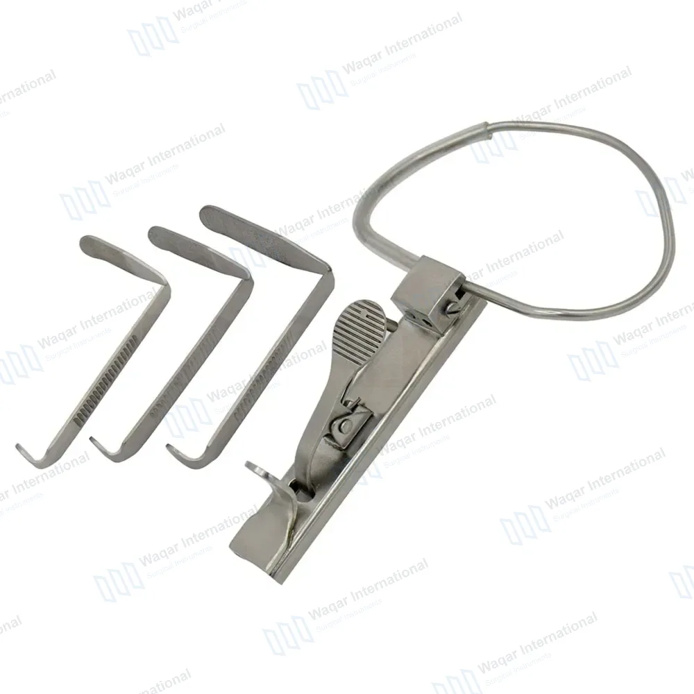 McIvor Mouth Gag Complete Set of 3 Tongue Blades & Frame