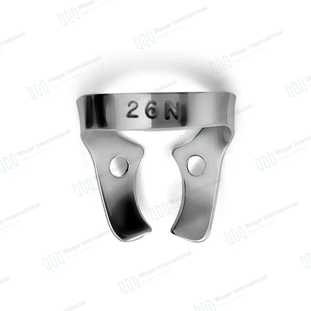 Endodontic Rubber Dam Clamp #26N – Upper Molars