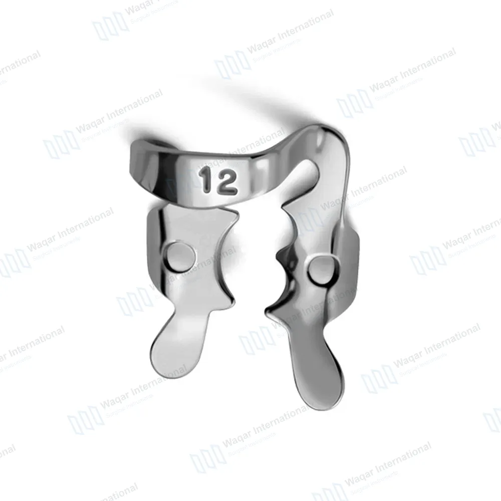 Endodontic Rubber Dam Clamp #12 – Lower Molars