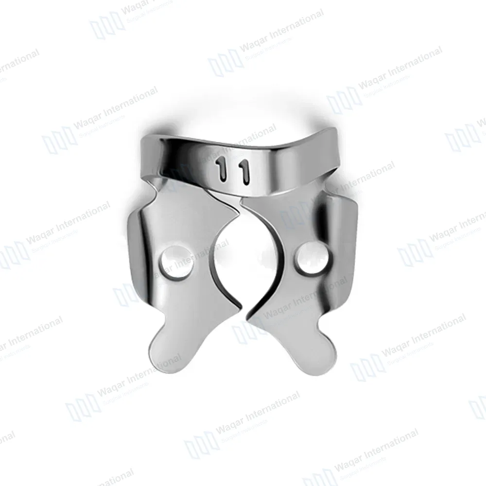 Endodontic Rubber Dam Clamp #11 – General Molars