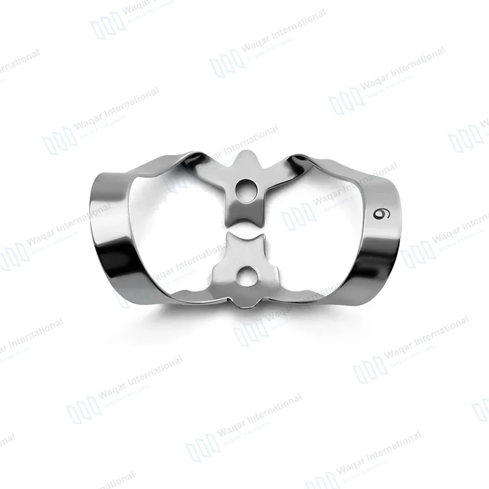 Endodontic Rubber Dam Clamp #9 – Anterior