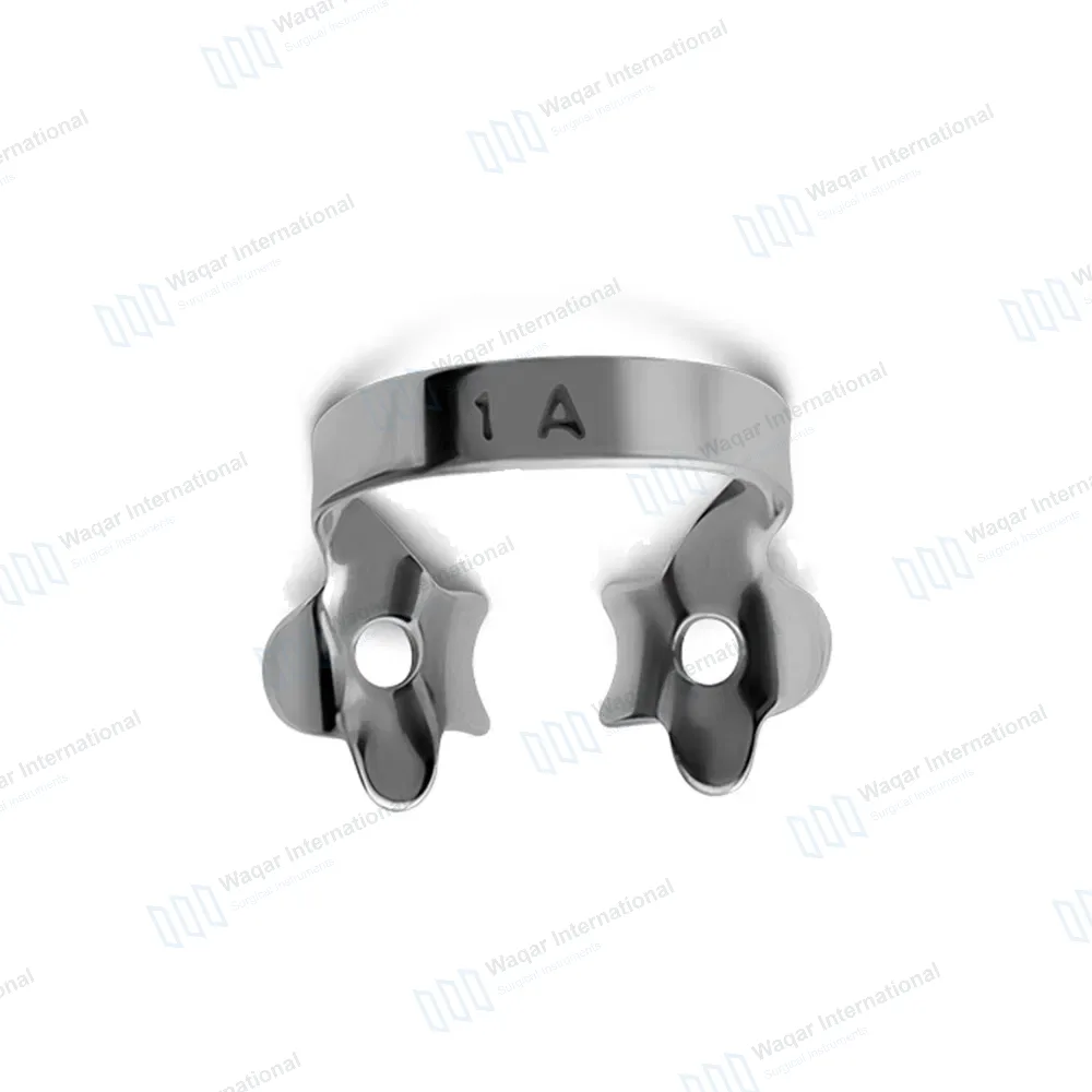 Endodontic Rubber Dam Clamp #1A – Canines and Premolars