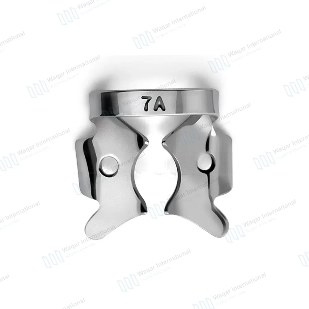 Endodontic Rubber Dam Clamp #7A – Larger Lower Molars