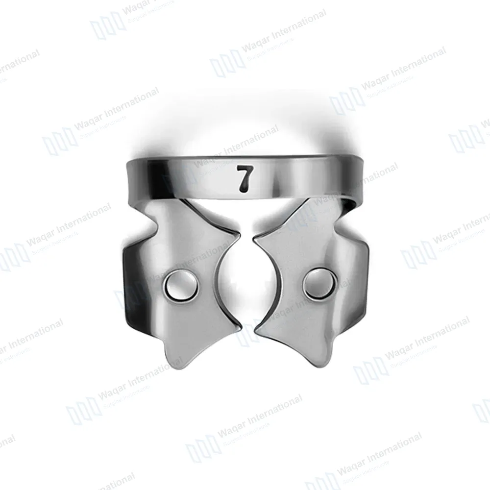 Endodontic Rubber Dam Clamp #7 – Lower Molars