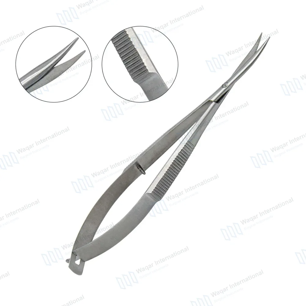 Castroviejo Micro Scissor 4.5″ Curved
