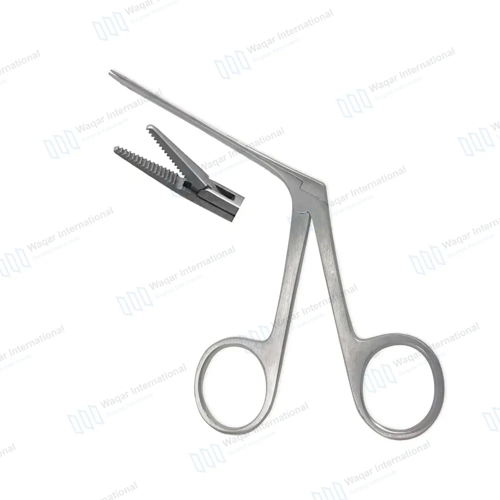 Micro Alligator Forceps 3.5″ Serrated Jaws